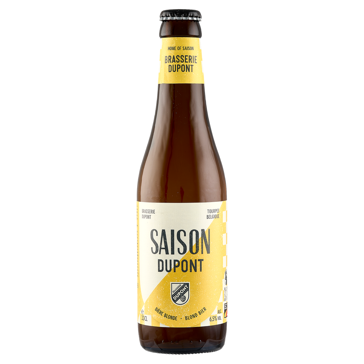5410702000331 Saison Dupont 33cl - Packshot officiel bouteille haute définition Brasserie Dupont